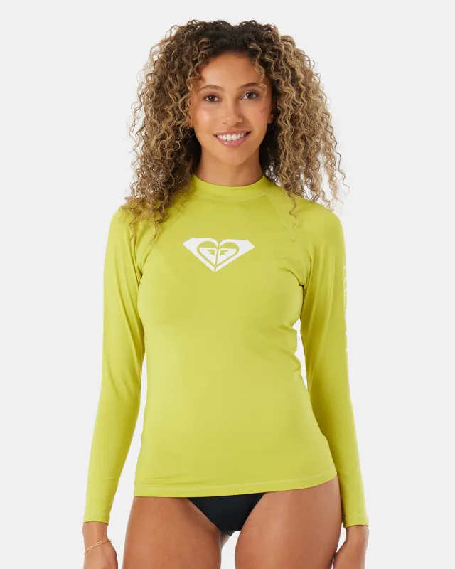 Whole Hearted Long Sleeve Rashguard sold by Roxy