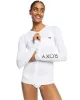 New Essentials Long Sleeve Zipped Lycra Rashguard sold by Roxy
