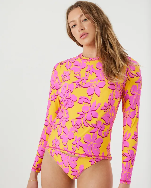 Island Time Sea Skippin Rashguard sold by Roxy