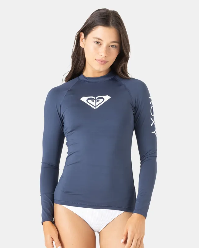 Whole Hearted Long Sleeve Rashguard sold by Roxy