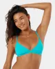 SD Beach Classics Fixed Triangle Bikini Top sold by Roxy