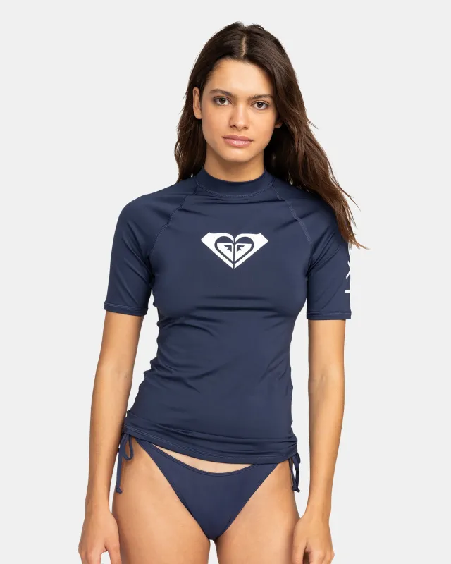 Whole Hearted Short Sleeve Rashguard sold by Roxy