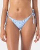 Tile Tranquility Tie Side Cheeky Bikini Bottom sold by Roxy