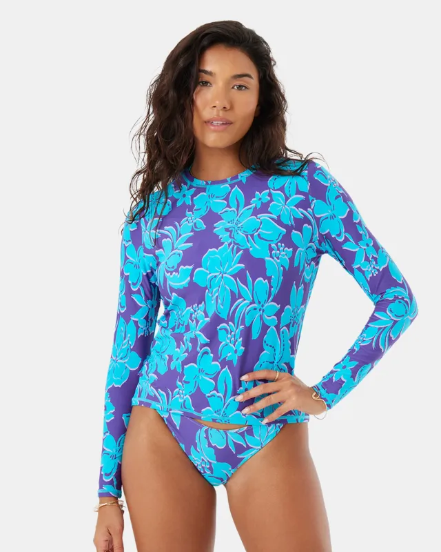 Island Time Sea Skippin Rashguard sold by Roxy