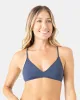 SD Beach Classics Athletic Triangle Bikini Top sold by Roxy