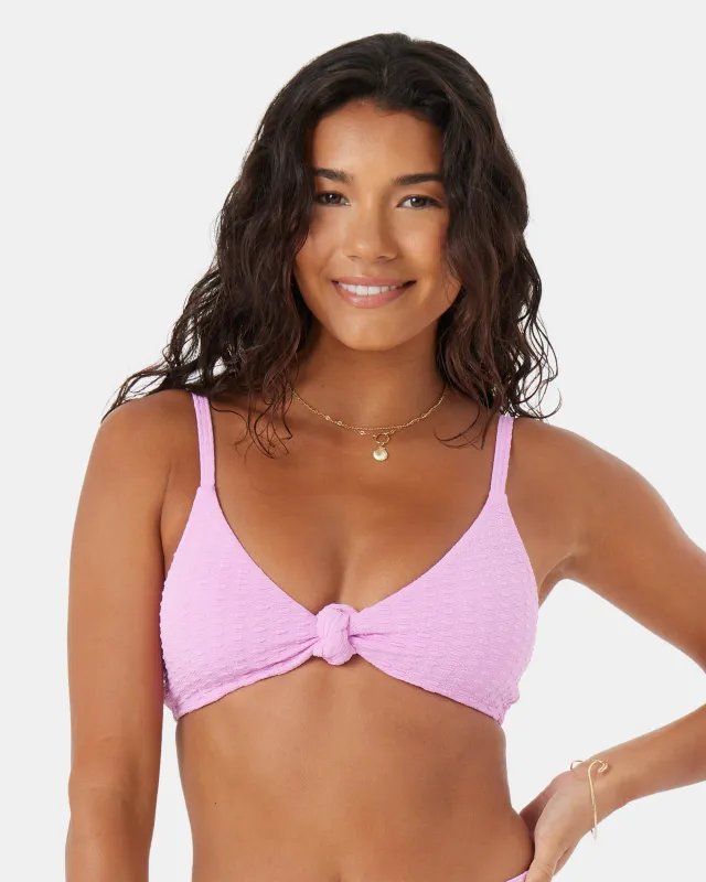 Haliewa Knot Bralette Bikini Top sold by Roxy