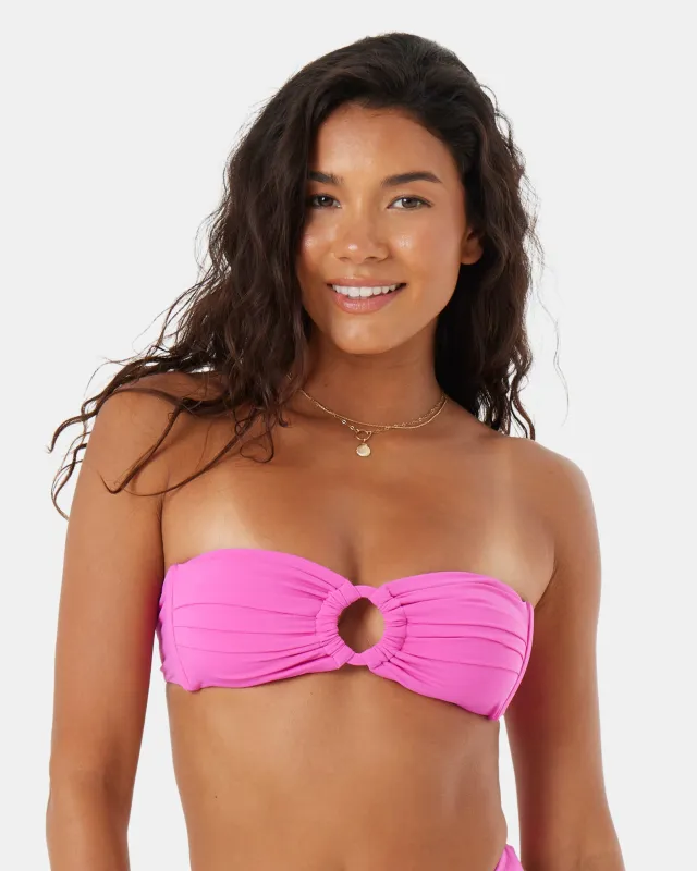 SD Beach Classics Ring Bandeau Bikini Top sold by Roxy