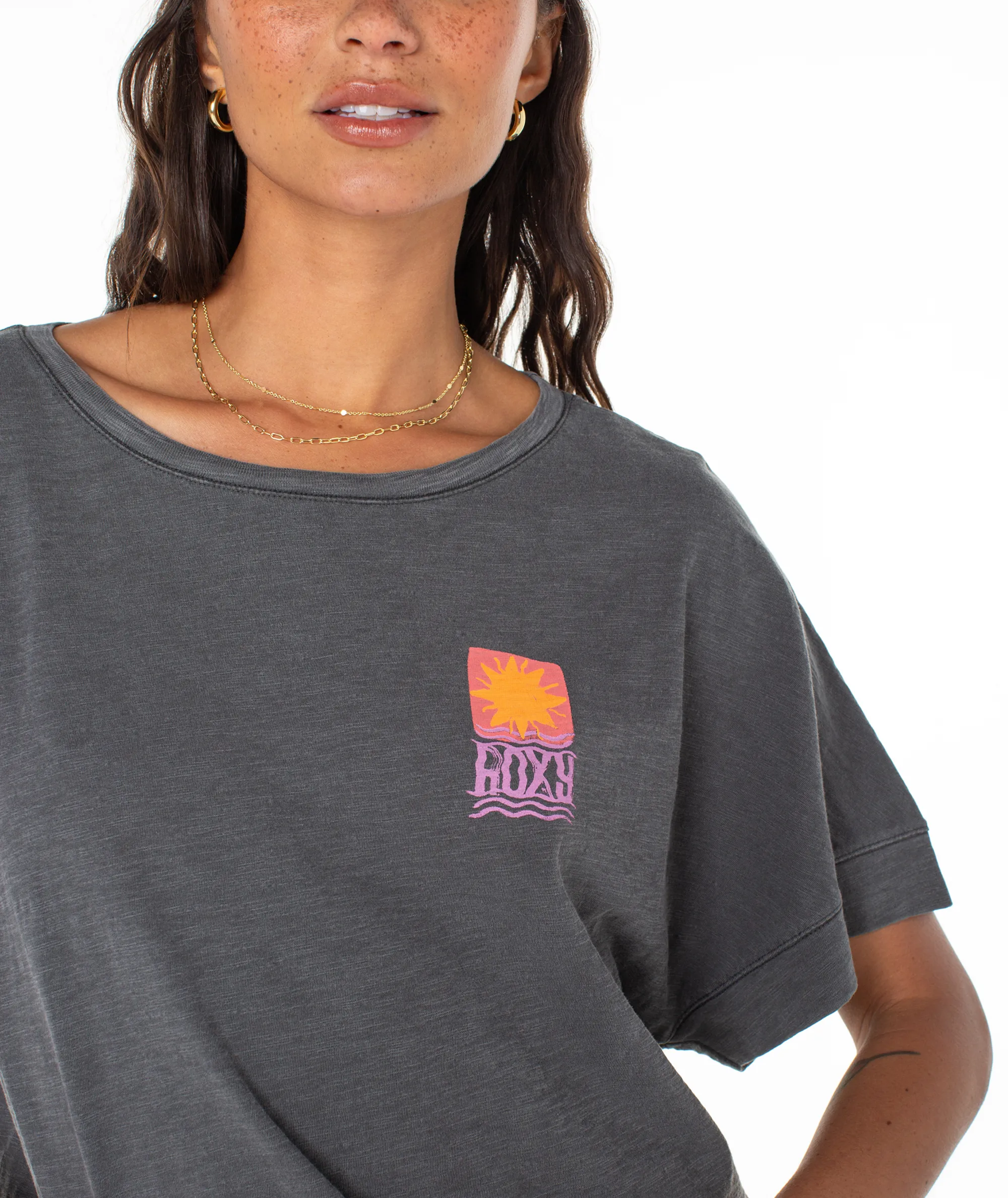 Sun Stamps Tee sold by Roxy product image thumbnail 4