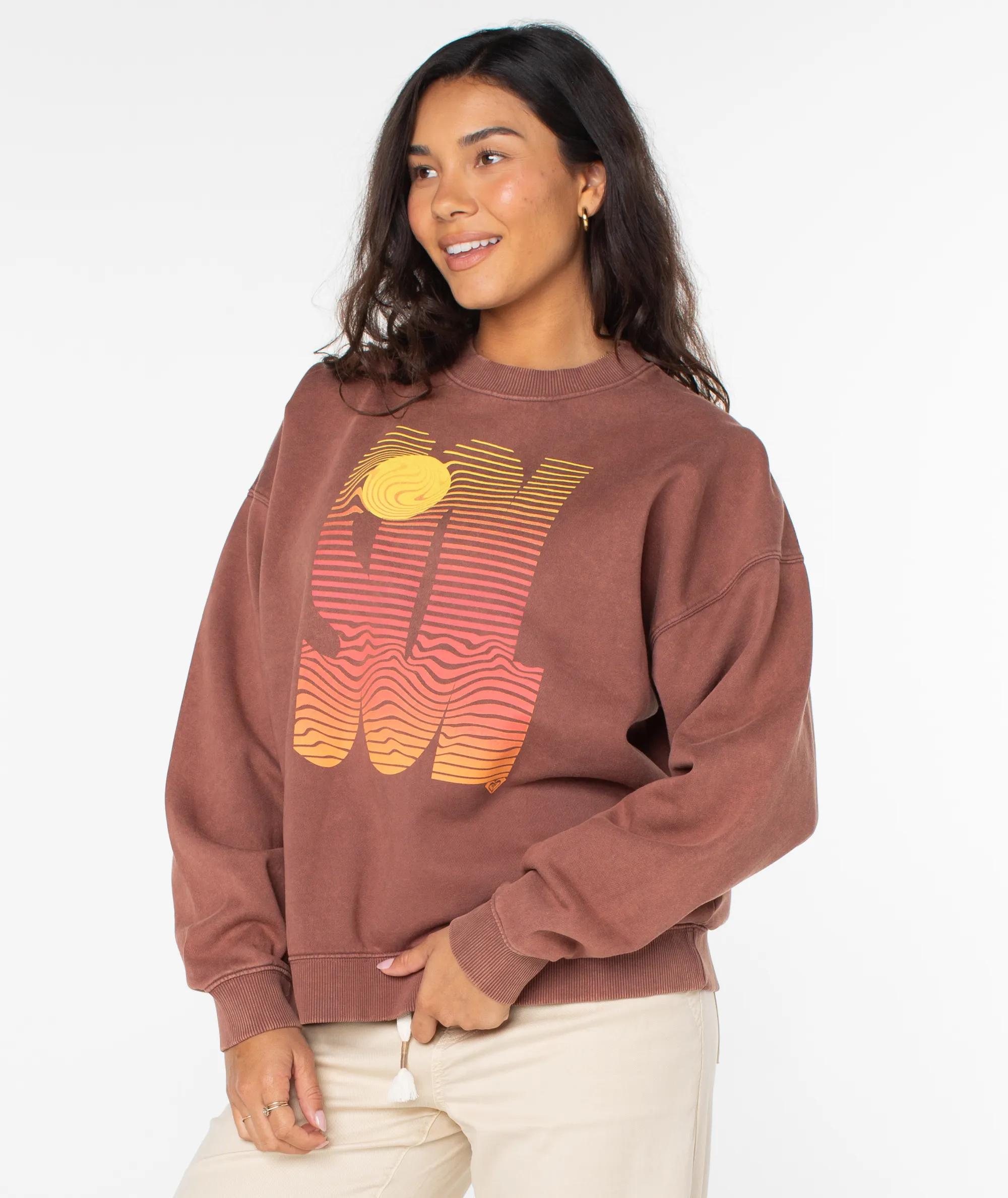 Lineup Oversized Crewneck sold by Roxy product image thumbnail 3