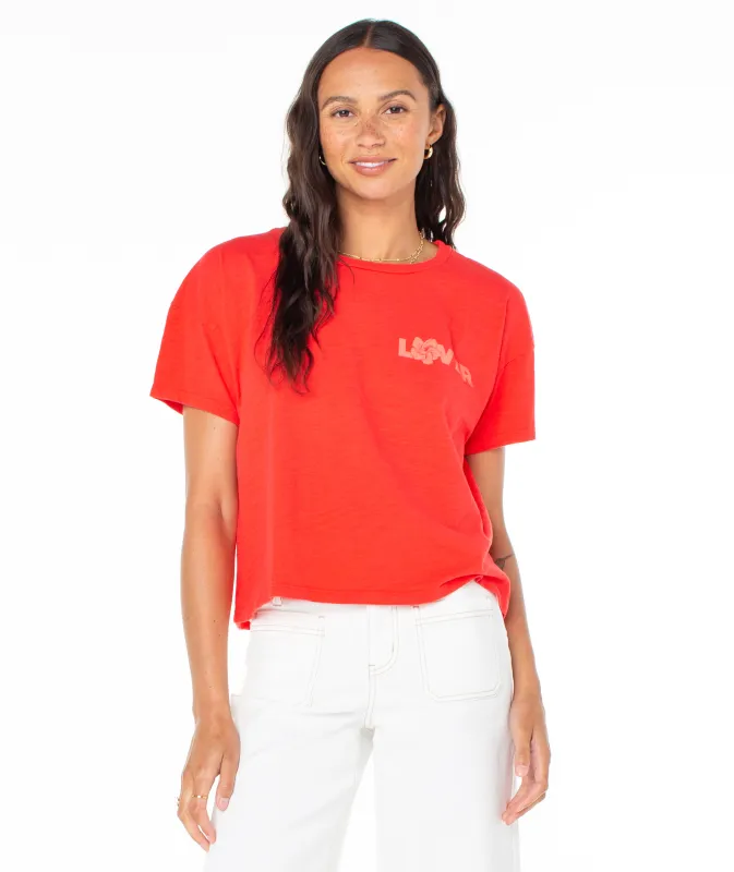 Hibiscus Lover Tee sold by Roxy