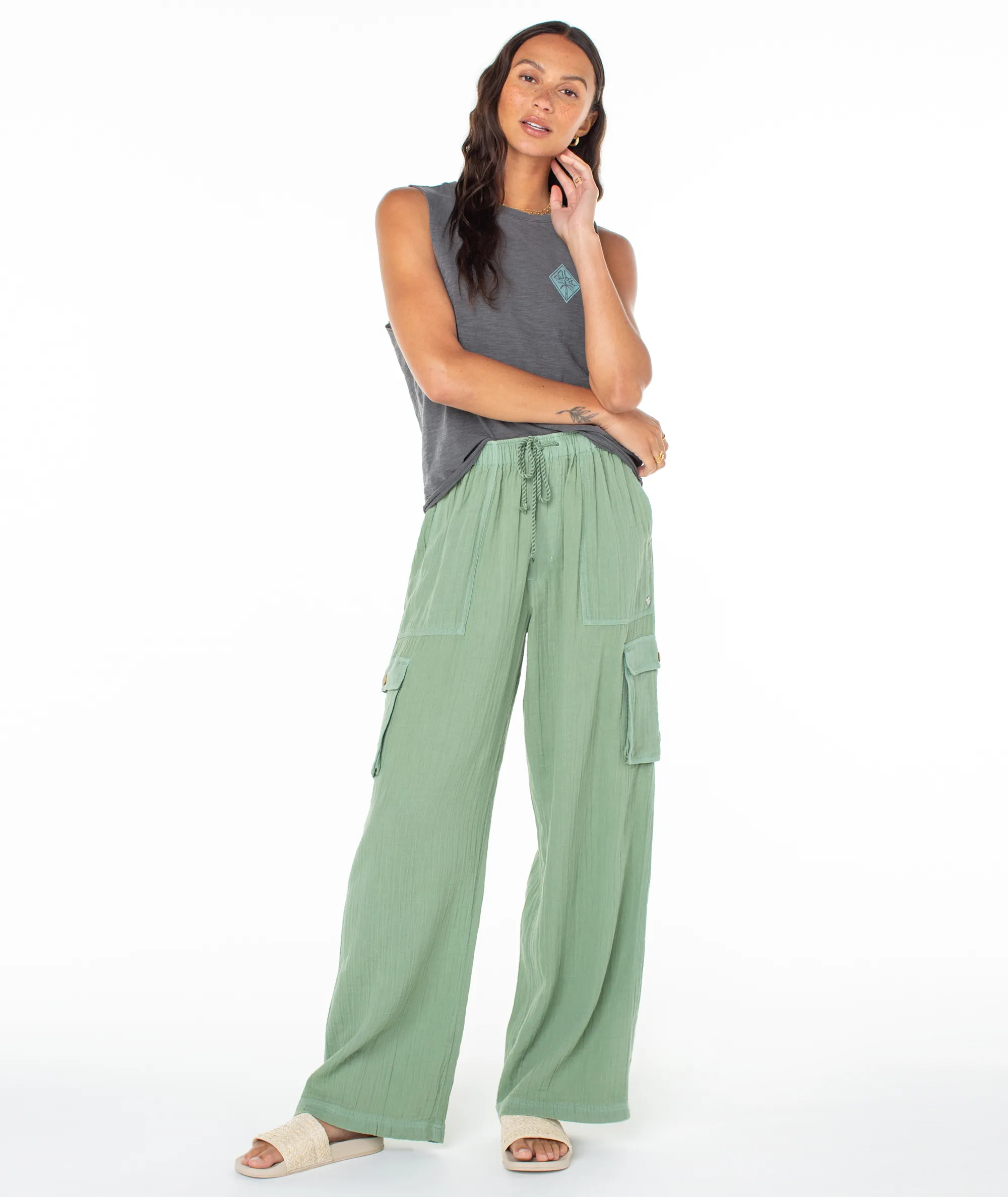 Precious Cargo Pant sold by Roxy product image thumbnail 3