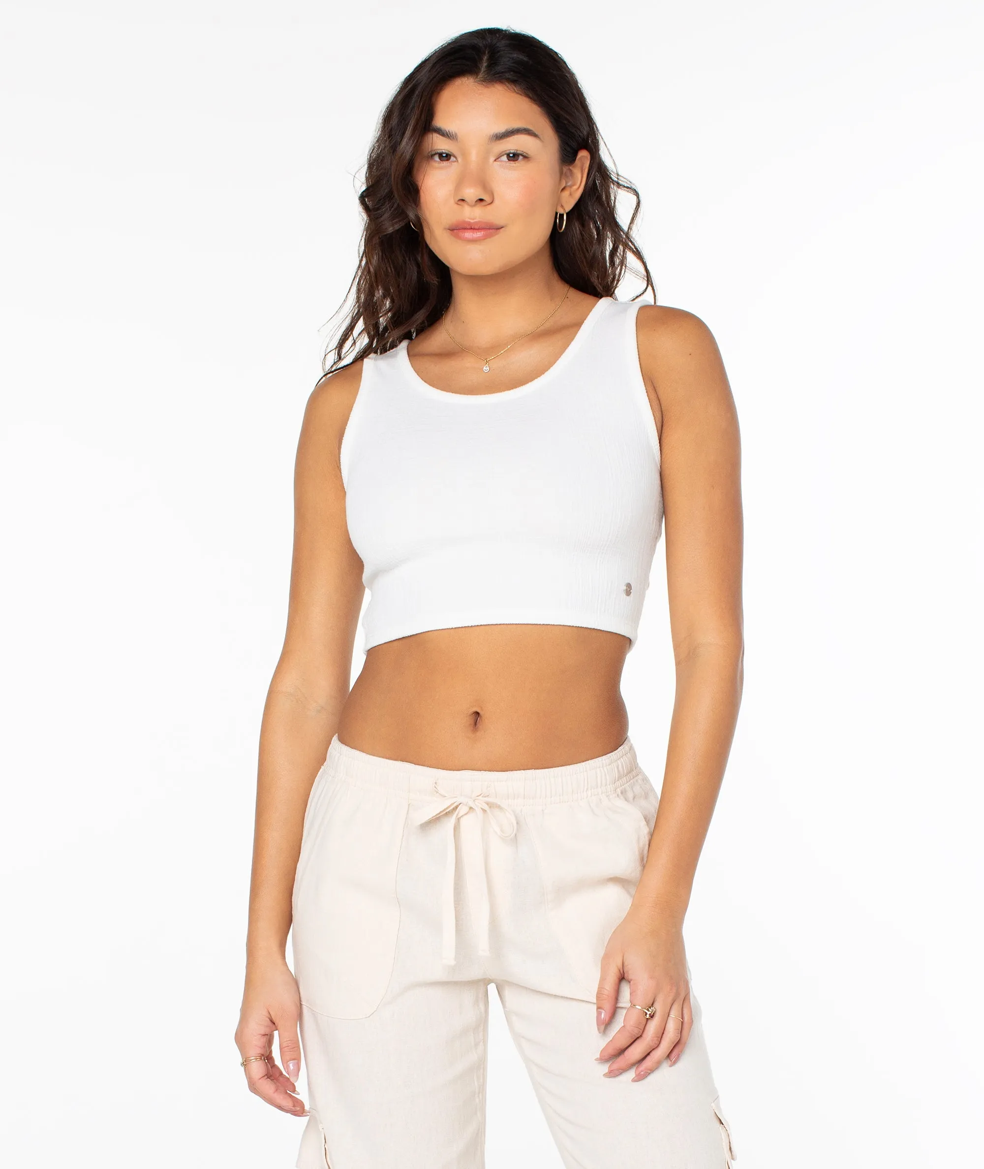 Good Keepsake Crop Top sold by Roxy