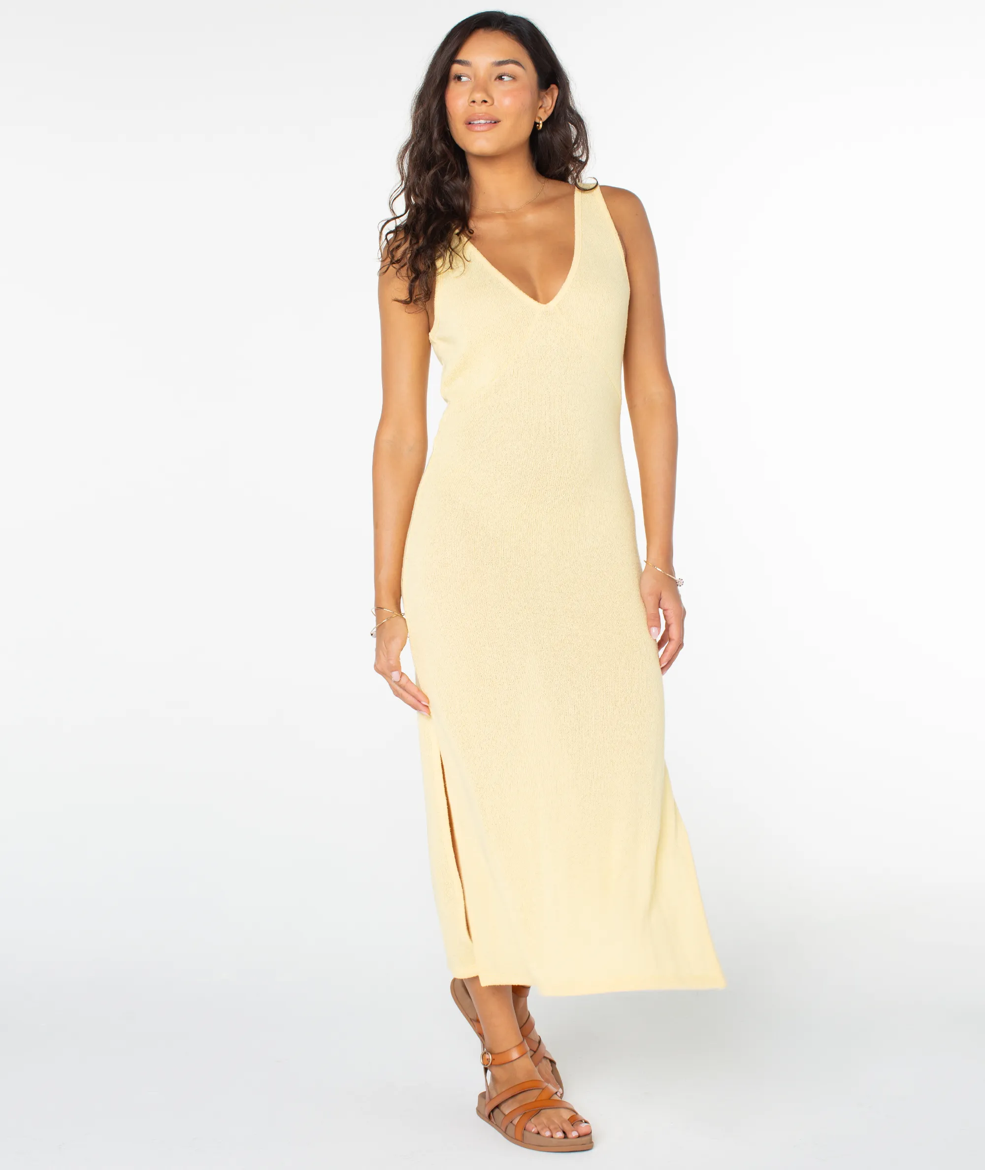 Slow Isle Midi Sweater Dress sold by Roxy product image thumbnail 2