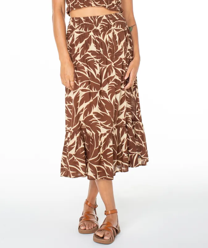 Malia Midi Skirt sold by Roxy