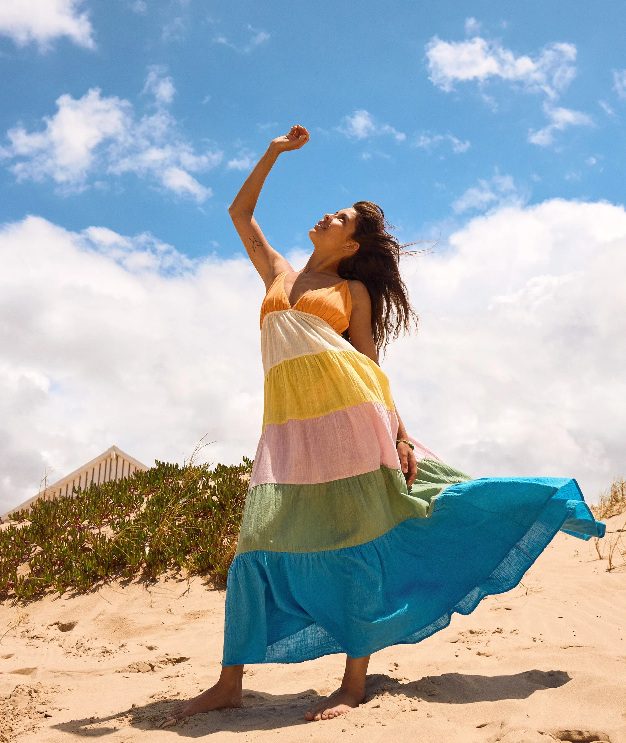 Honolulu Glow Maxi Dress sold by Roxy