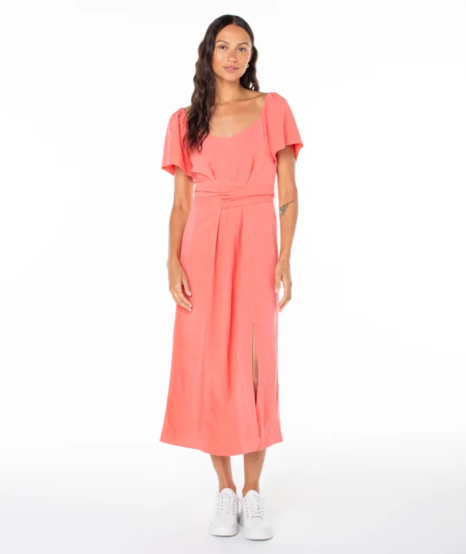 Bungalow Bliss Midi Dress sold by Roxy