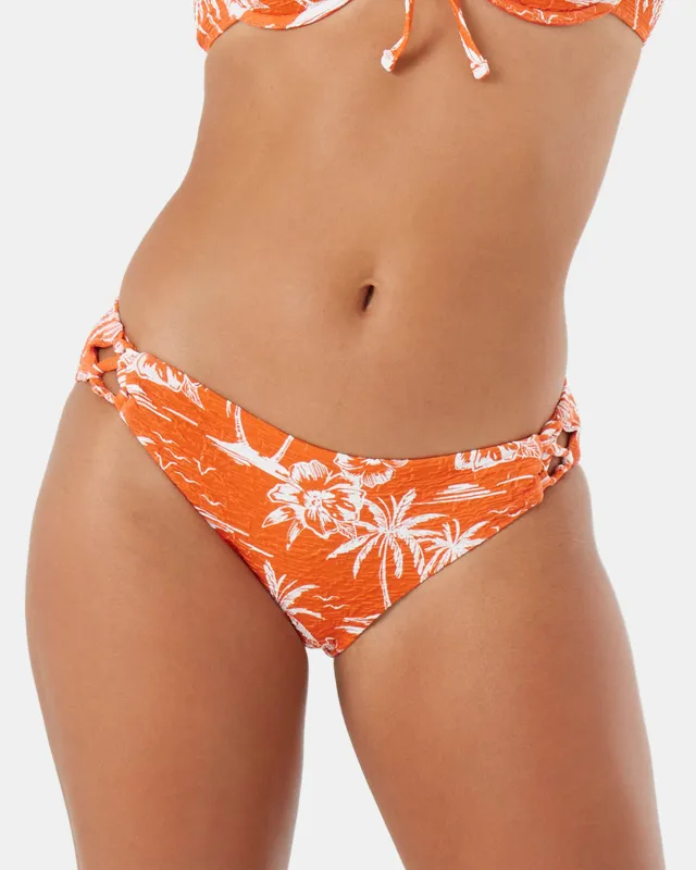 Vacay Vibes Hipster Lace Full Bikini Bottom sold by Roxy