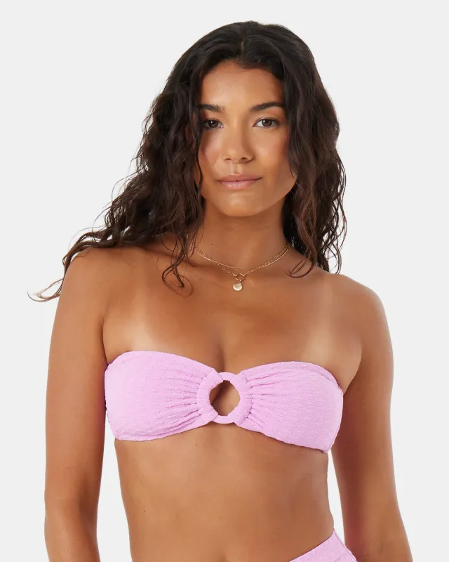Haleiwa Bandeau Bikini Top sold by Roxy