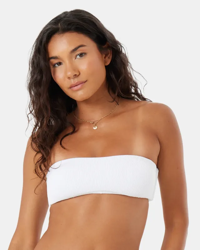 Rib Roxy Love Lace Bandeau Bikini Top sold by Roxy