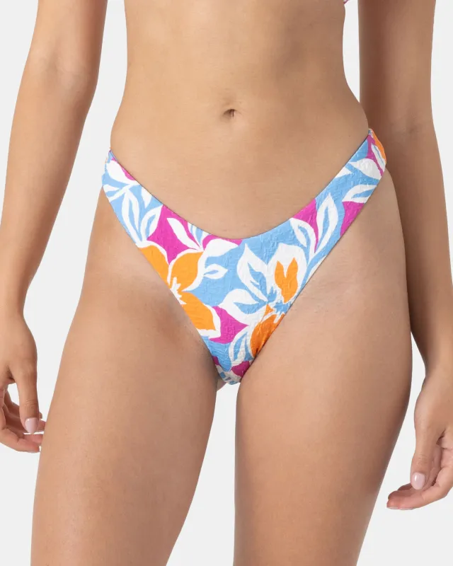 Topanga Canyon Scoop Cheeky Bikini Bottom made by Roxy