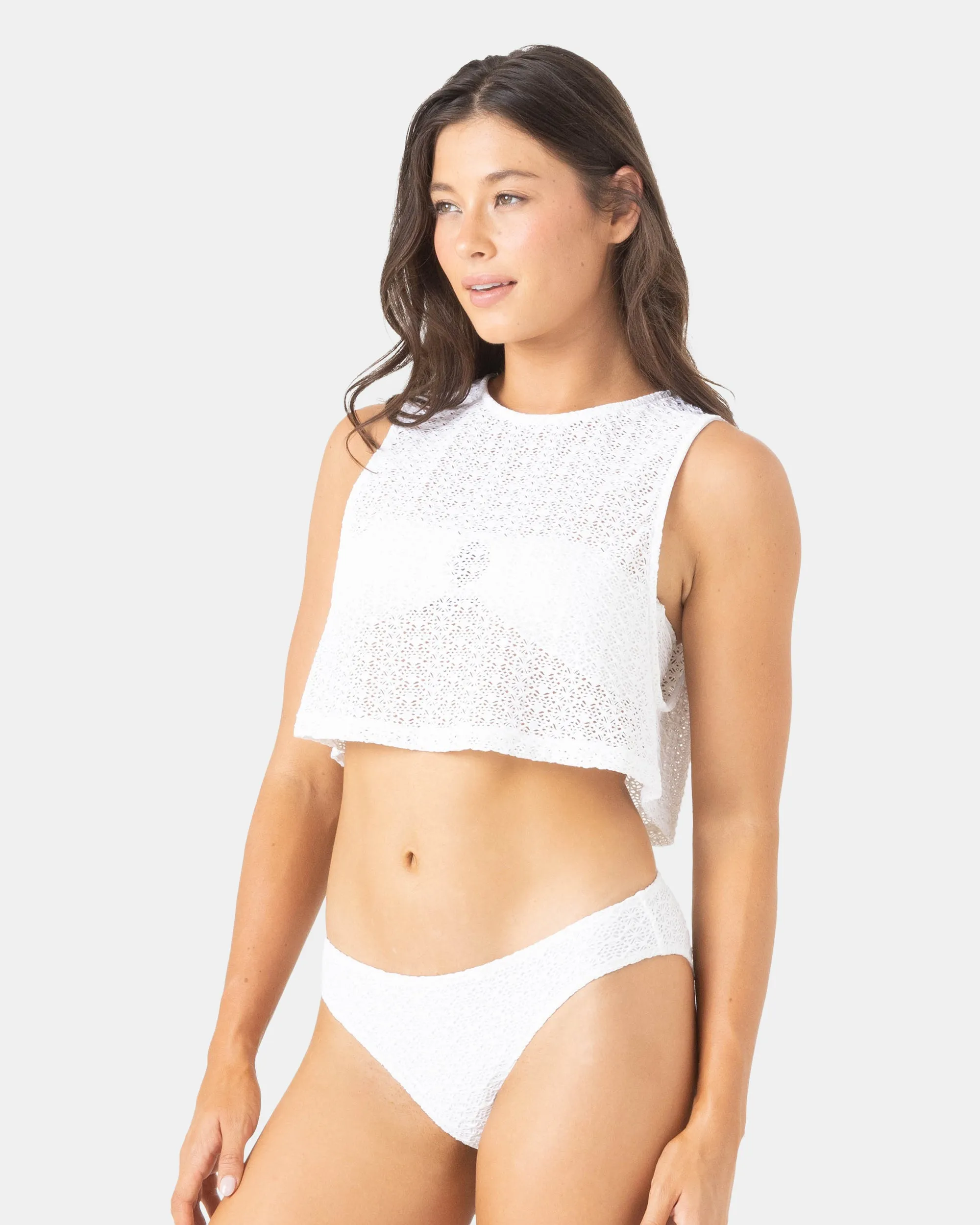 Crochet Crop Top sold by Roxy product image thumbnail 3