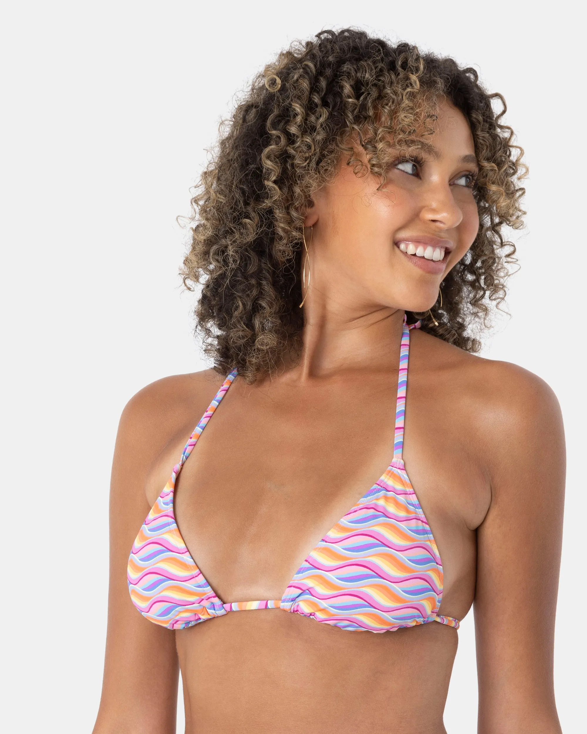 High Tide Tiki Triangle Bikini Top sold by Roxy product image thumbnail 3