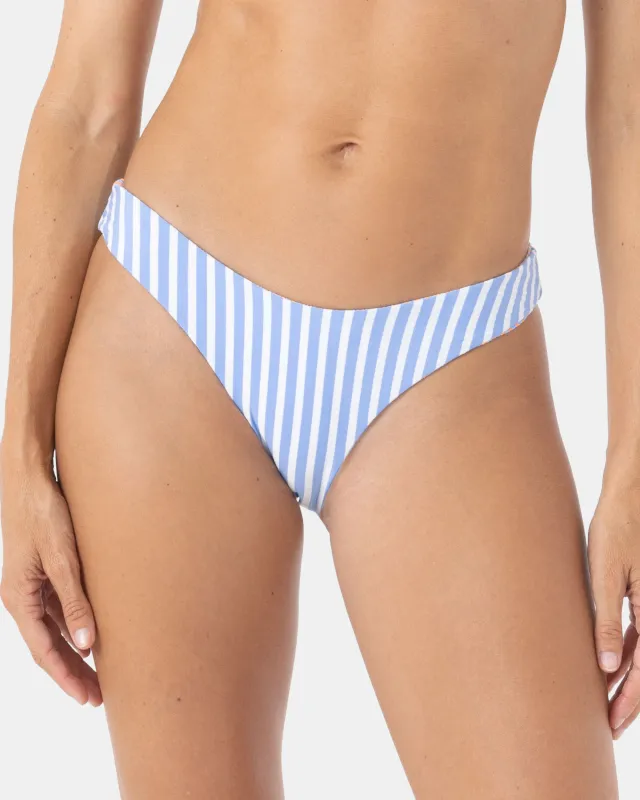 Pacific Coast Highway Reversible Scoop Moderate Bikini Bottom sold by Roxy