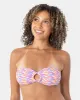 High Tide Ring Bandeau Bikini Top sold by Roxy