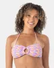 High Tide Ring Bandeau Bikini Top sold by Roxy