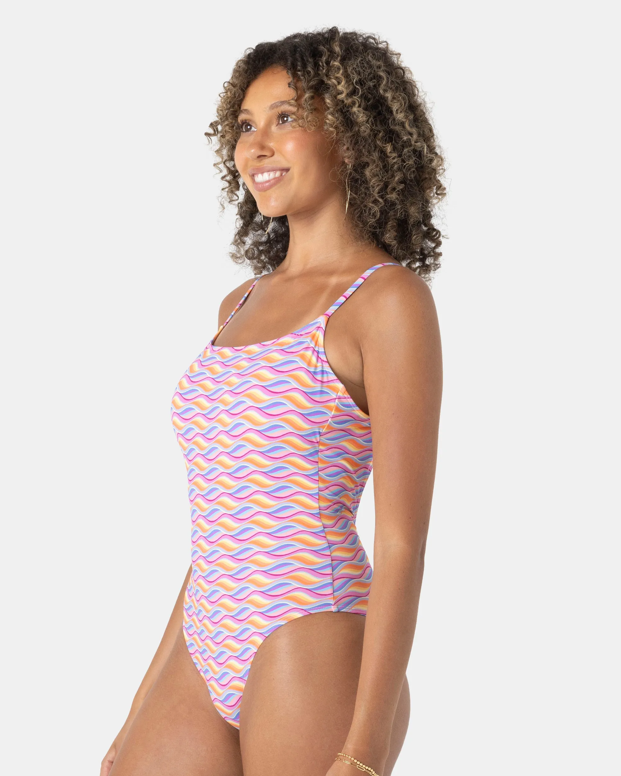 High Tide Low Back One Piece Swimsuit sold by Roxy product image thumbnail 4