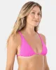 Haleiwa Built Up Triangle Bikini Top sold by Roxy