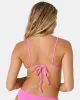 Haleiwa Built Up Triangle Bikini Top sold by Roxy