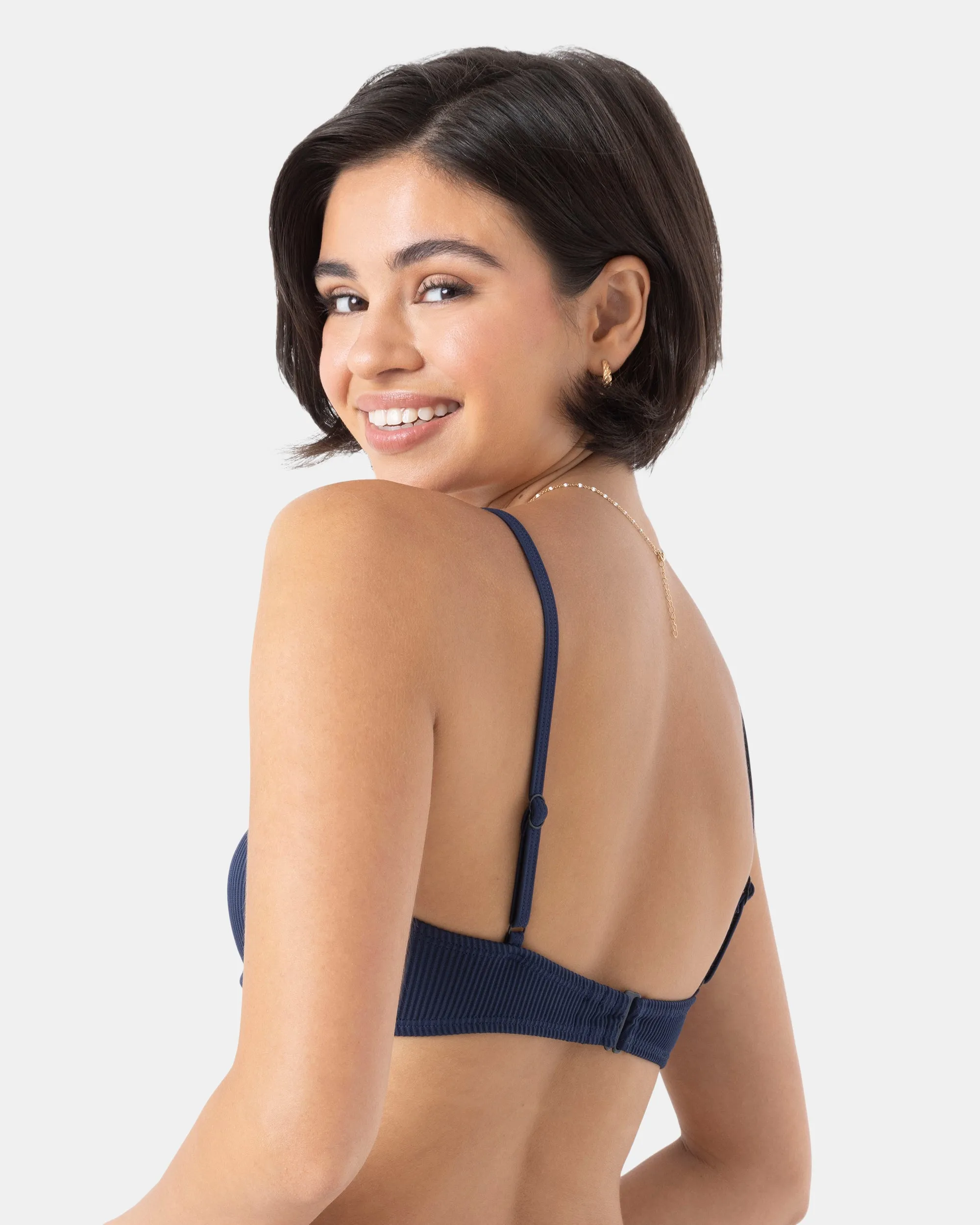 Rib Roxy Love Knot Bralette Bikini Top sold by Roxy product image thumbnail 3