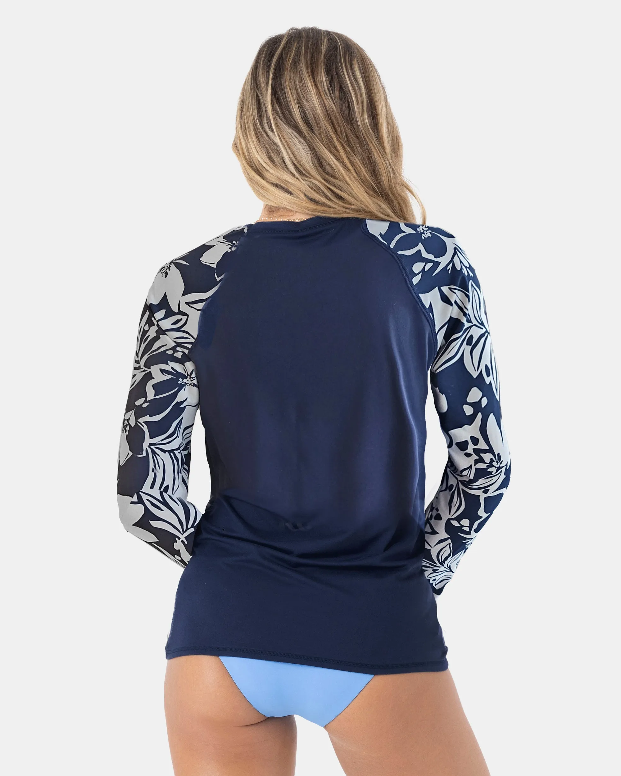 Oceanside Long Sleeve Raglan Rashguard sold by Roxy product image thumbnail 2