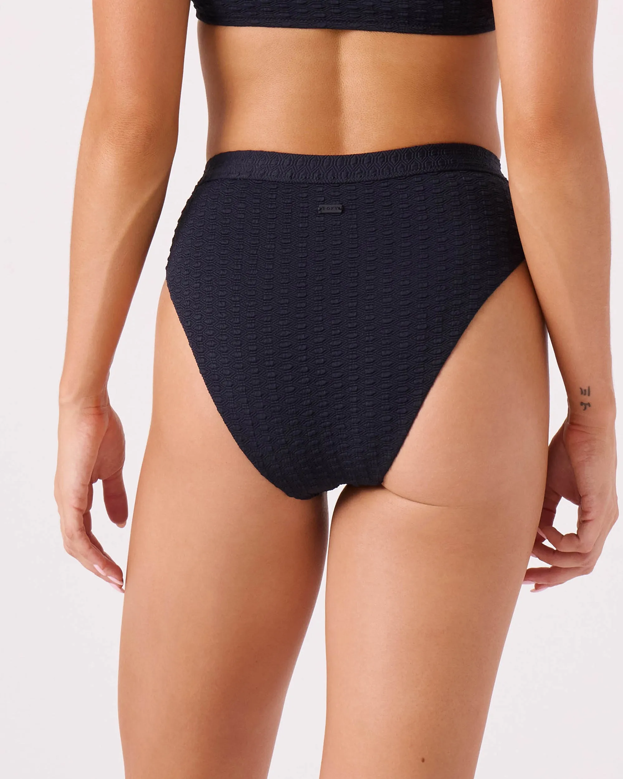 Haleiwa Banded High Waist Moderate Bikini Bottom sold by Roxy product image thumbnail 2