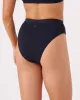 Haleiwa Banded High Waist Moderate Bikini Bottom sold by Roxy