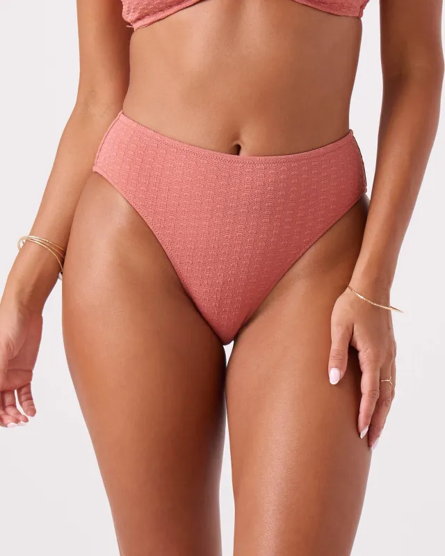 Haleiwa Hipster Full Bikini Bottom sold by Roxy