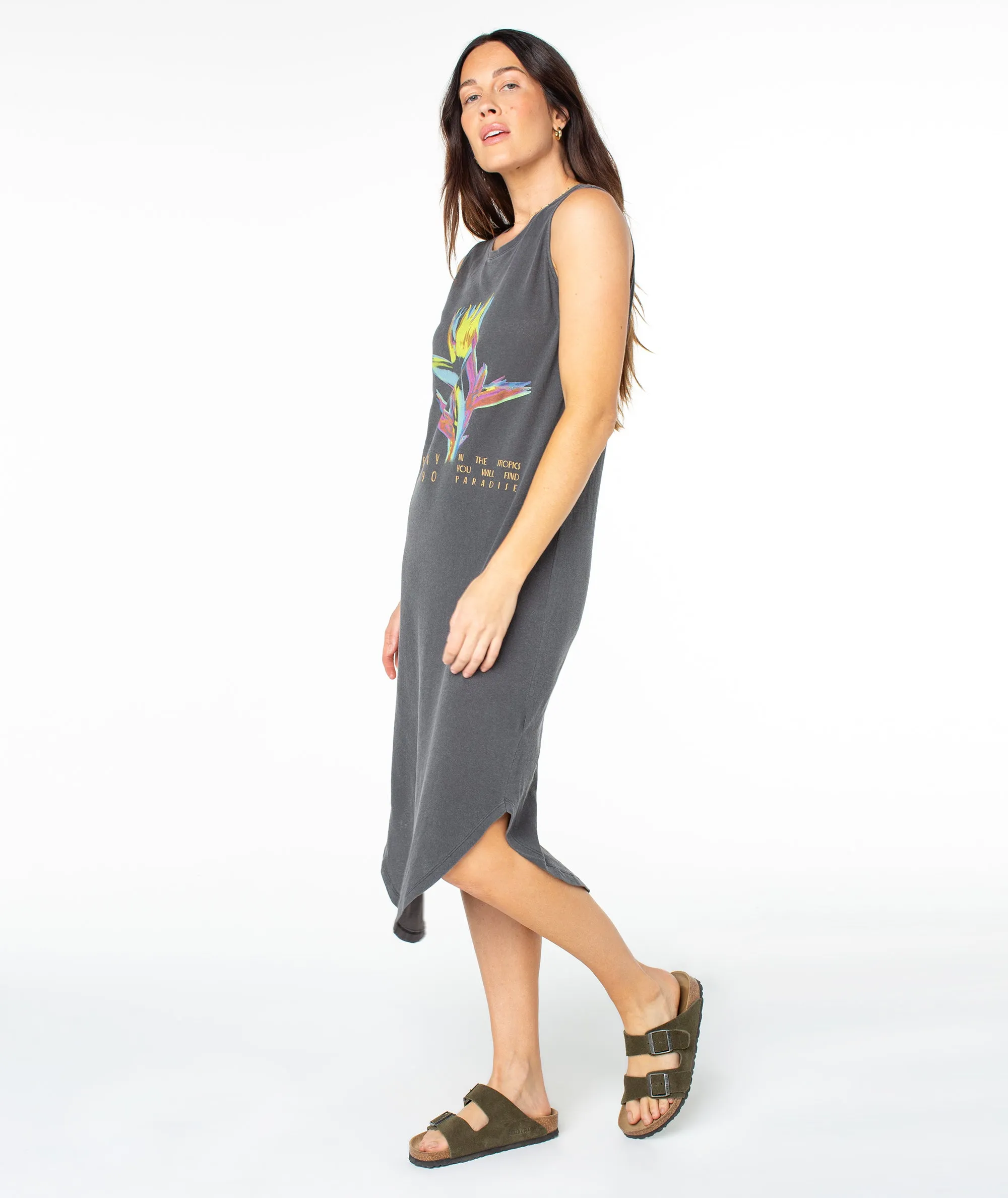 Tropicool Paradise Wildflower Midi Dress sold by Roxy product image thumbnail 3