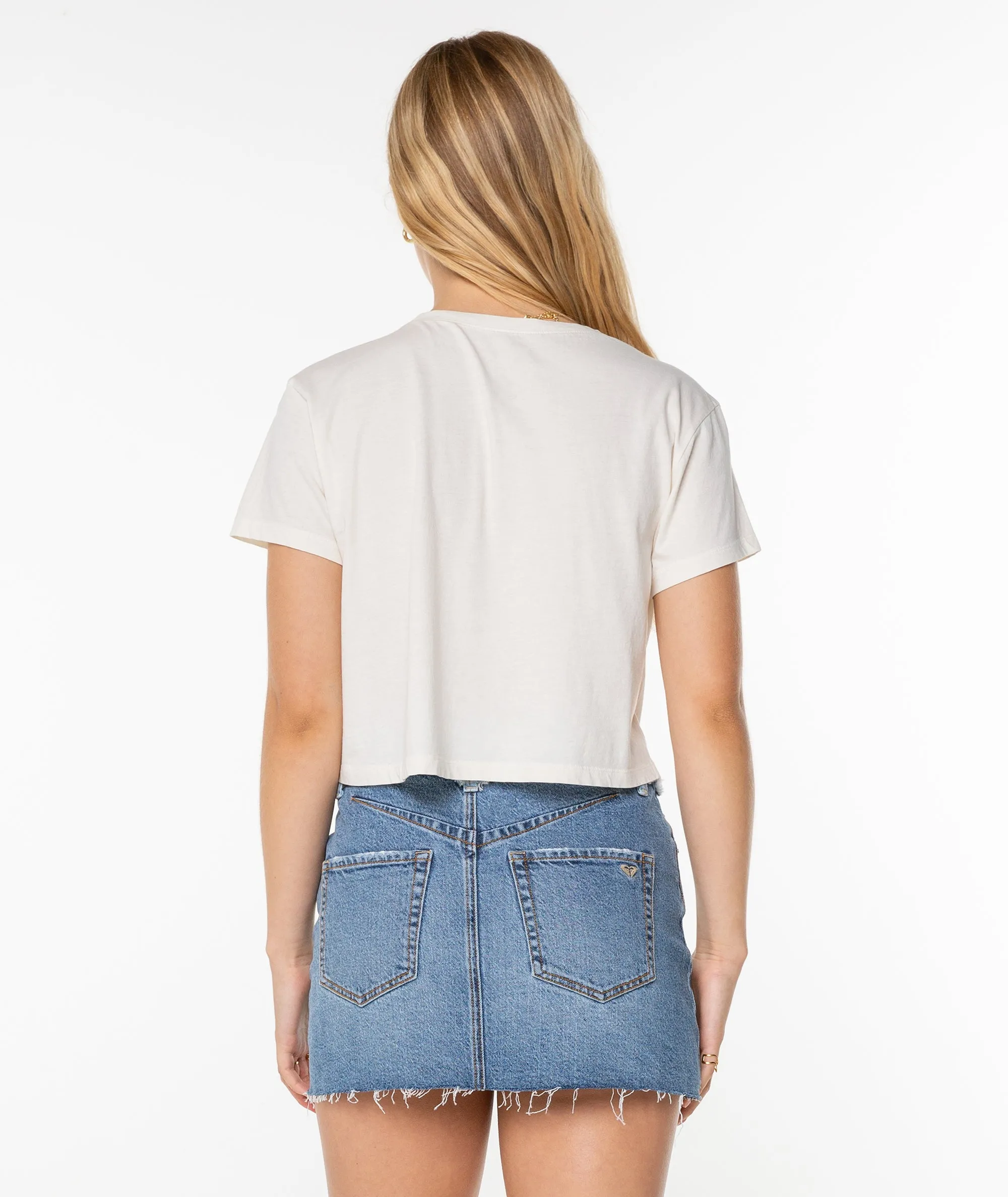 Sunny Days Cropped Boxy Tee sold by Roxy product image thumbnail 2