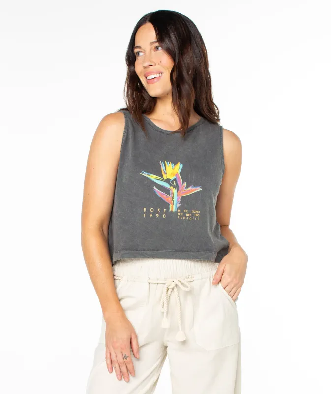 Tropicool Paradise Wildflower Tank sold by Roxy