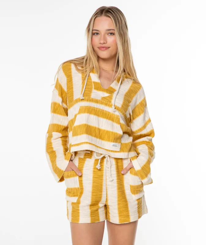 Rich Coast Striped Poncho sold by Roxy