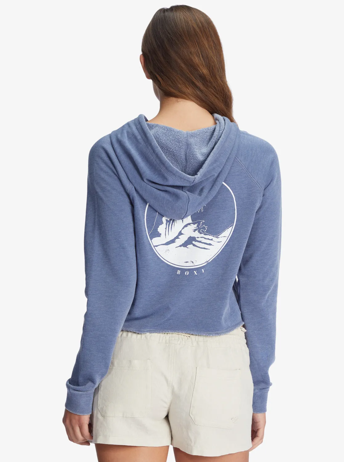 We Arrived Hoodie - Bijou Blue sold by Roxy product image thumbnail 3