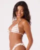 Go My Way Reversible Mini Tiki Triangle Bikini Top sold by Roxy