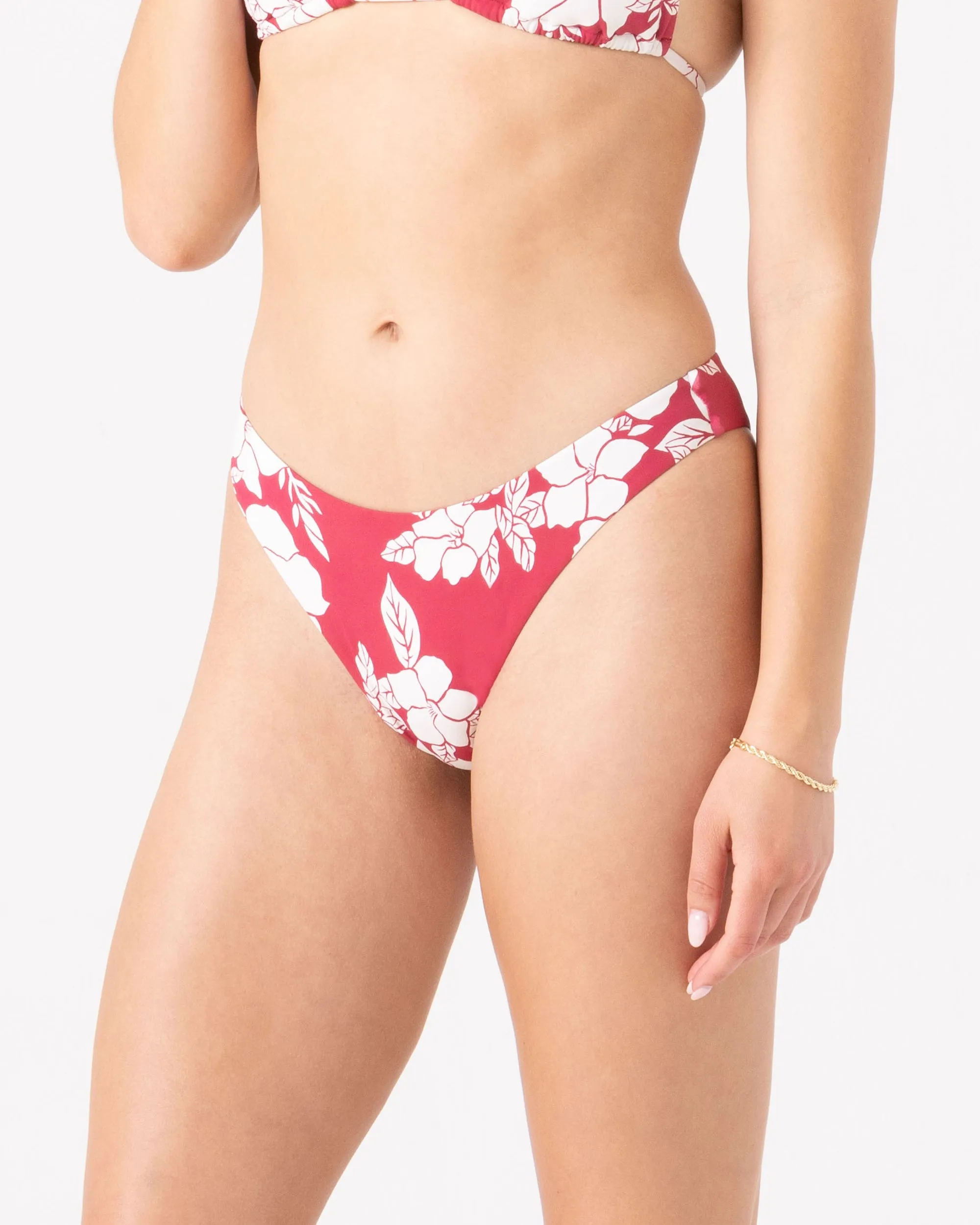 Hibiscus Hideaway Scoop Cheeky Bikini Bottom sold by Roxy product image thumbnail 3