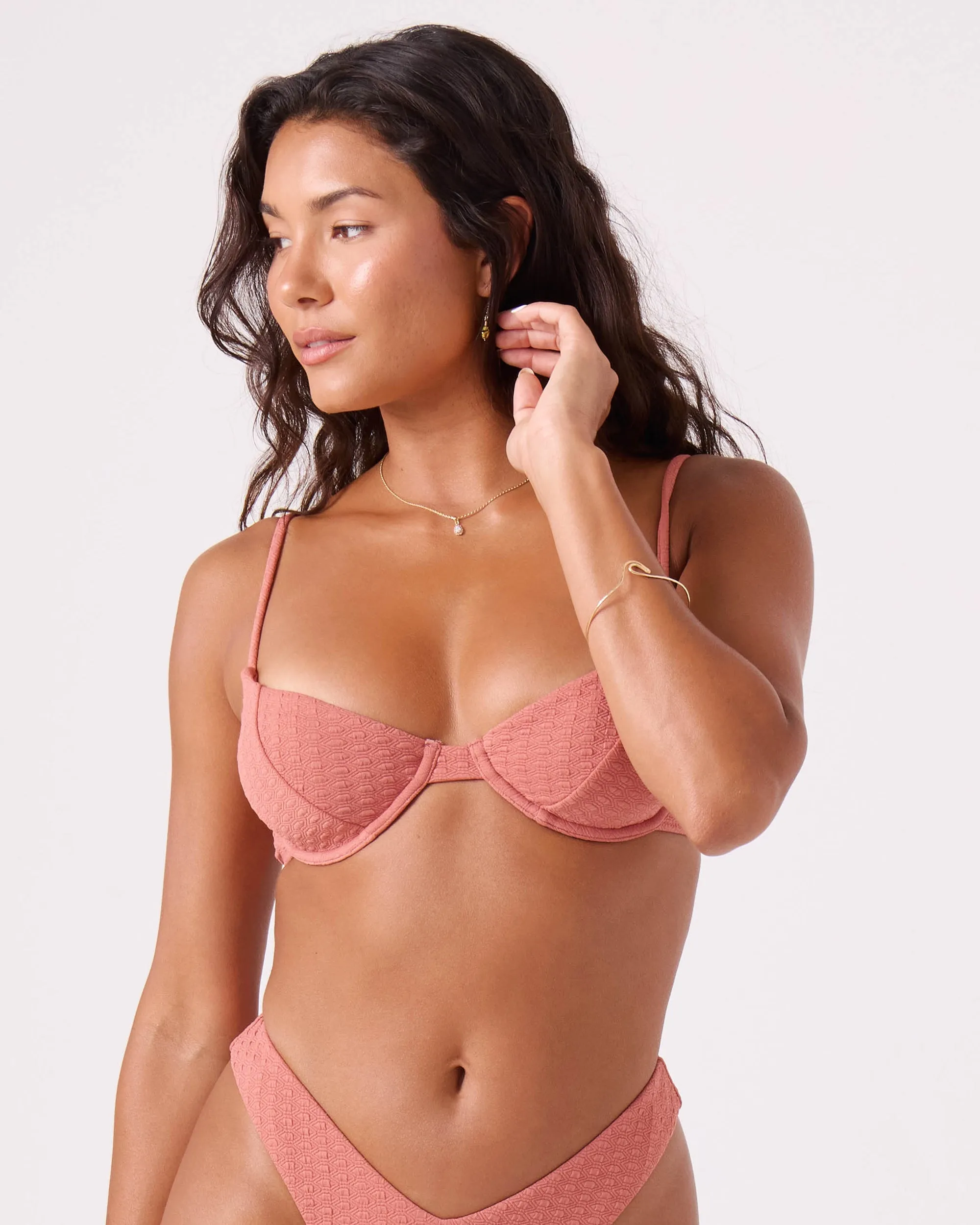 Haleiwa Demi Underwire Bikini Top sold by Roxy