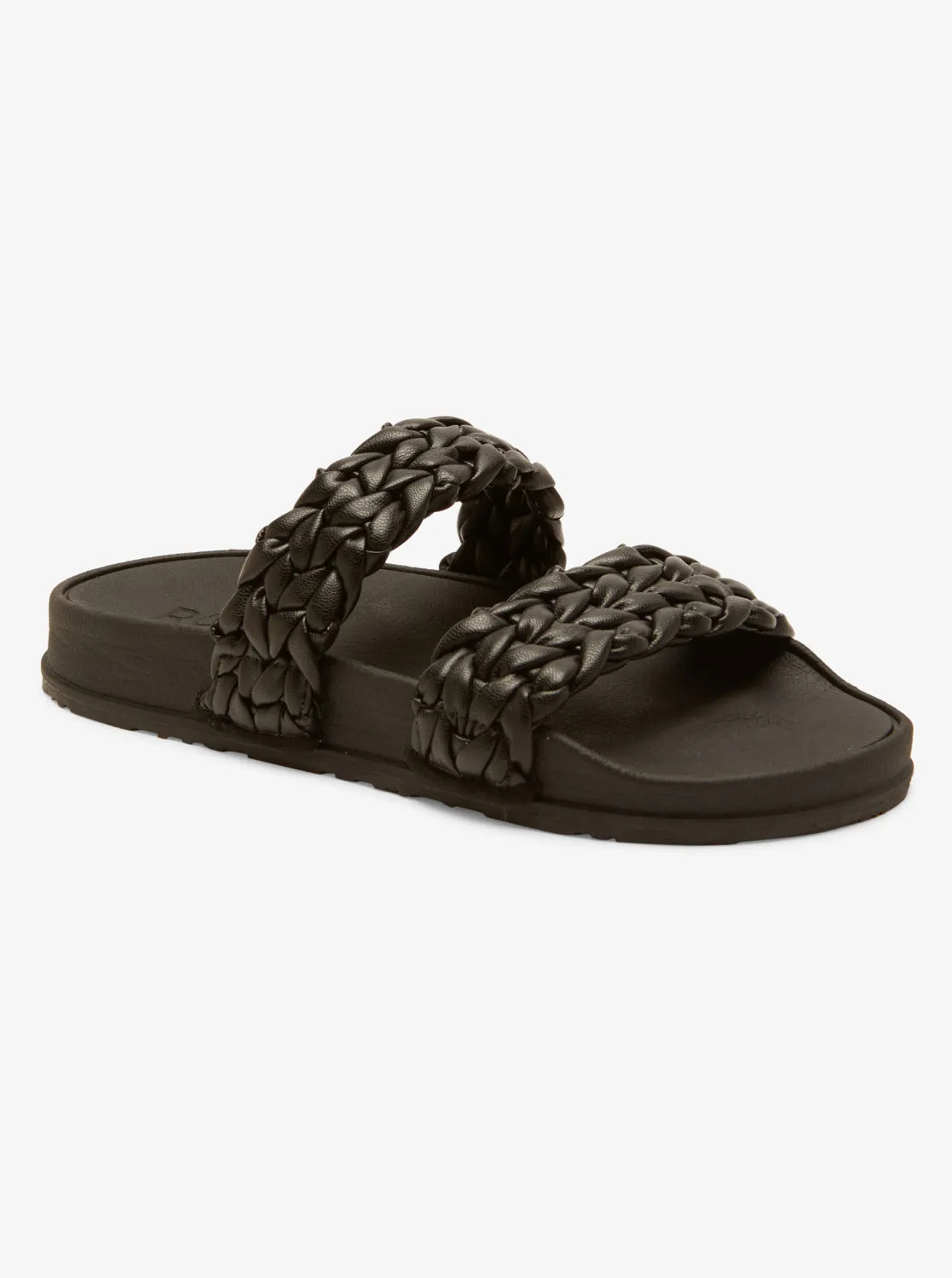 Slippy Braided II Slide Sandals - Black sold by Roxy product image thumbnail 5