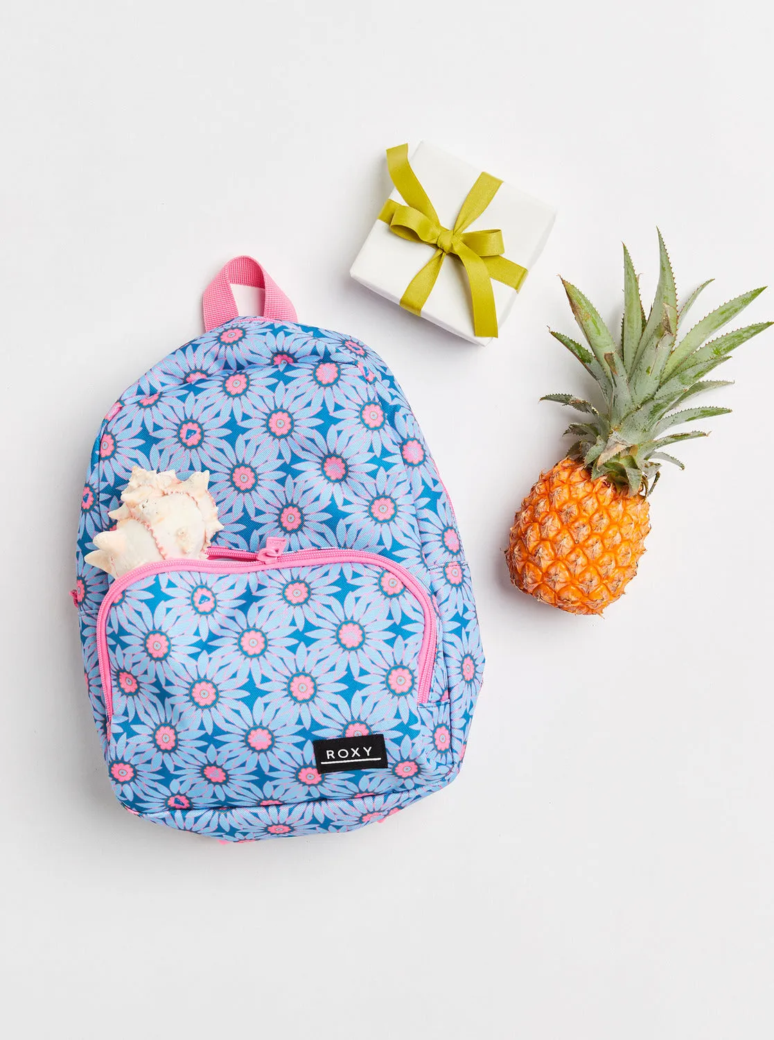 Girls 2-7 Always Core 8L Extra Small Backpack - Crystal Teal Sol Flower sold by Roxy