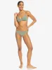 Beach Classics Moderate Bikini Bottom - Agave Green sold by Roxy