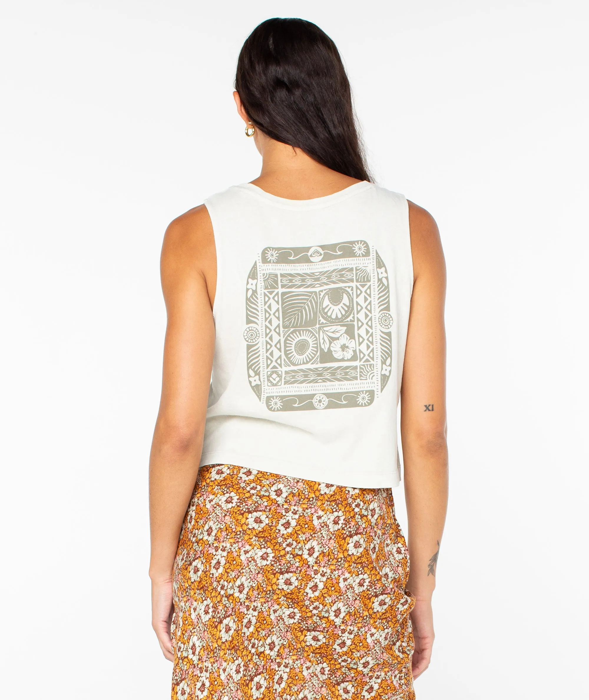 Poly Blocks Wildflower Tank sold by Roxy