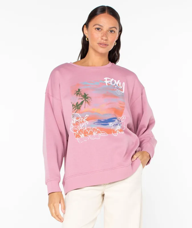 Morning Hike Crewneck sold by Roxy